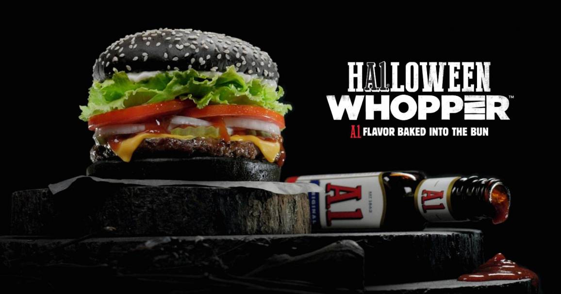 Il Whopper di Halloween e la cacca verde