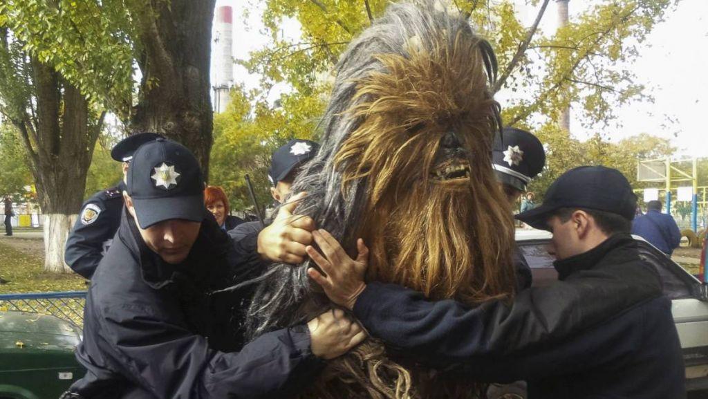 Chewbacca arrestato