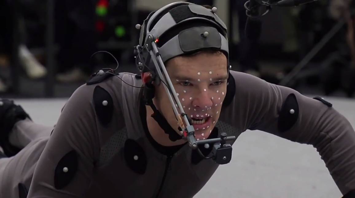 Lo Hobbit: Benedict Cumberbatch in Caption Motion Suit