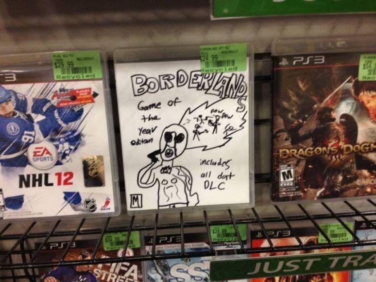 copertine disegnate a mano di Gamestop