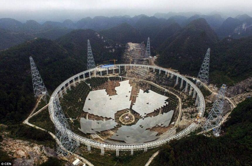 telescopio più grande al mondo in cerca di alieni