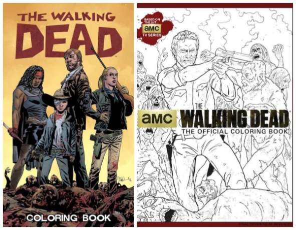 I libri da colorare di The Walking Dead