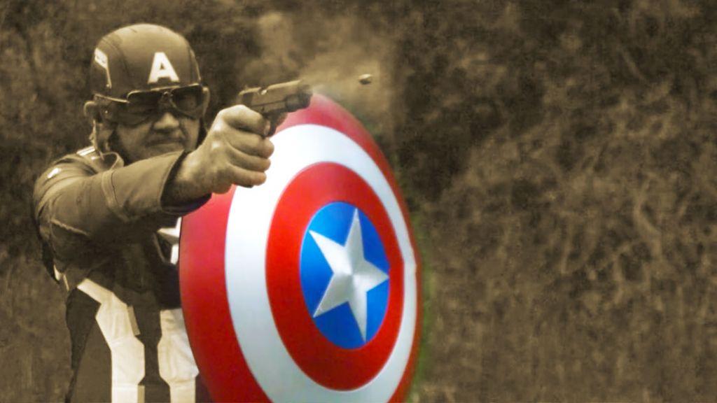 scudo antiproiettile di Capitan America