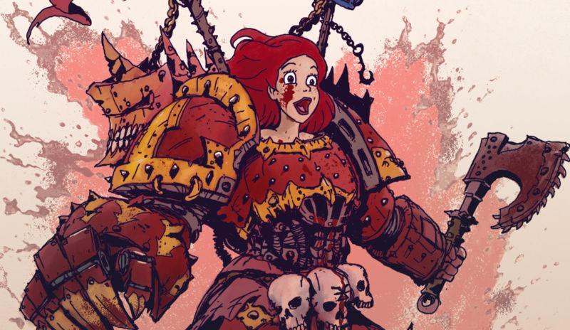 principesse disney in warhammer 40k