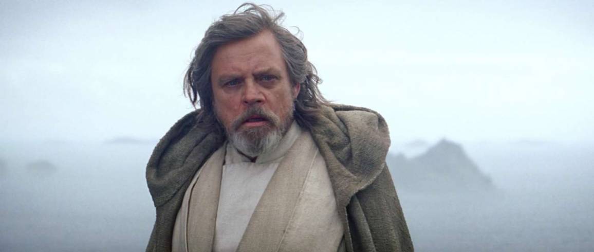 mark hamill risveglio della forza star wars Luke Skywalker sul set di Star Wars