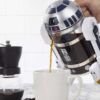 caffettiera a forma di R2-D2