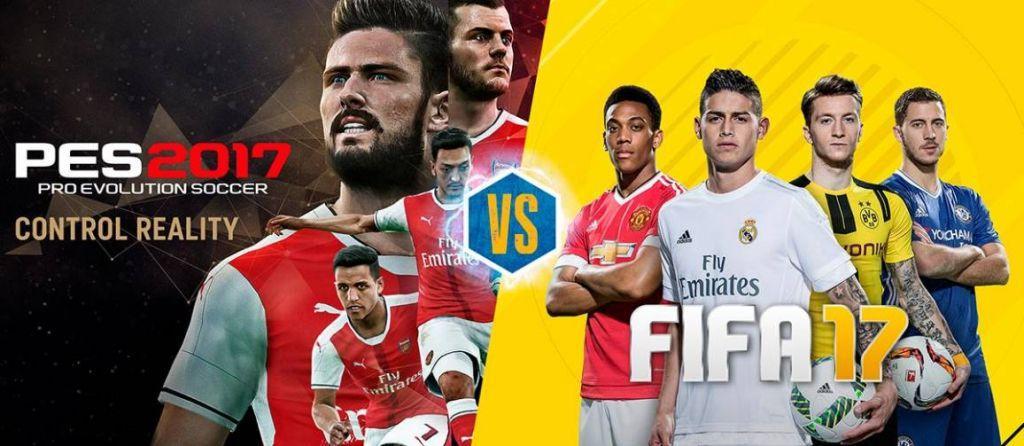 FIFA 17 vince contro PES 2017