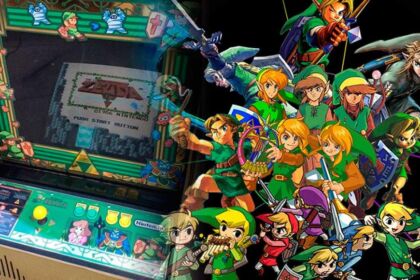 videogame cabinato de La Leggenda di Zelda