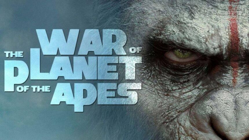 motion poster di War for the Planet of the Apes