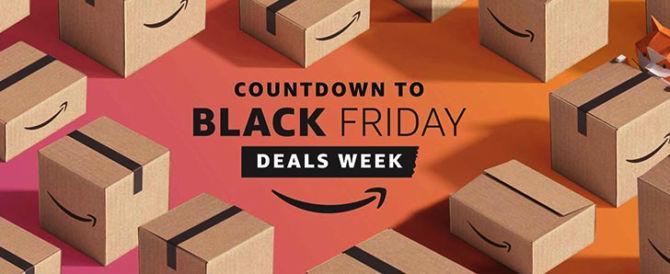 Black Friday arriva in anticipo su amazon