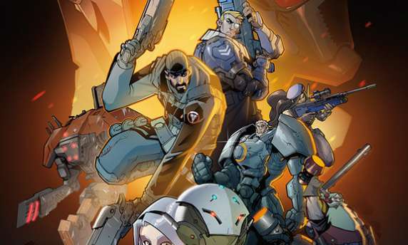 fumetto di overwatch, first strike