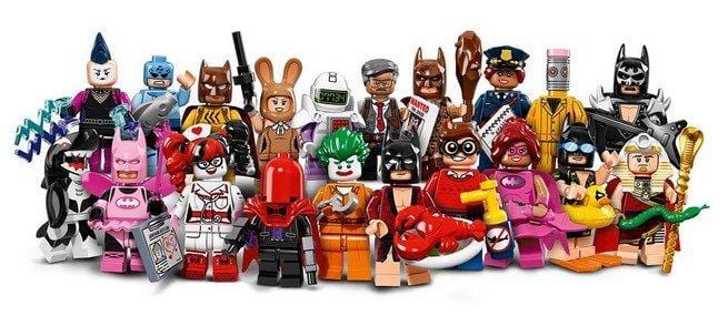 Minifigures di LEGO Batman il film