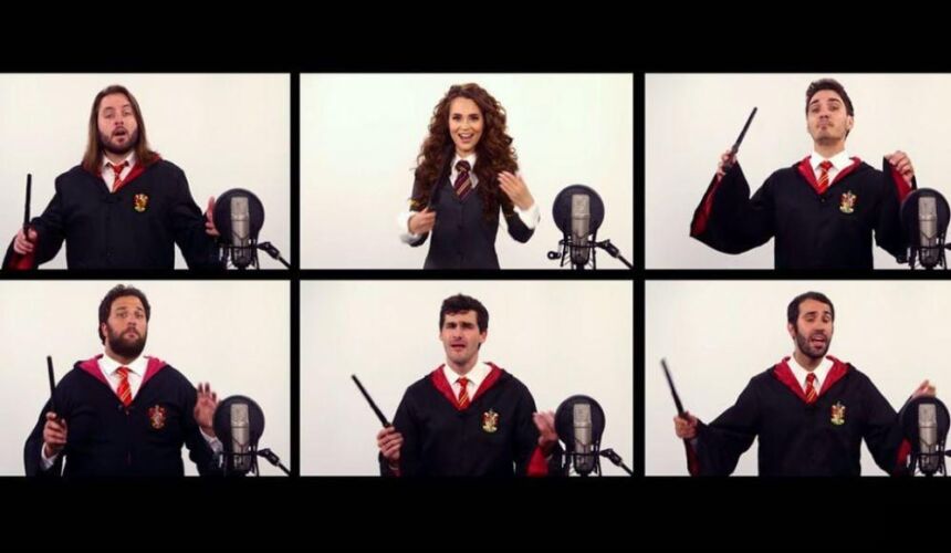 colonna sonora di Harry Potter cantata a cappella