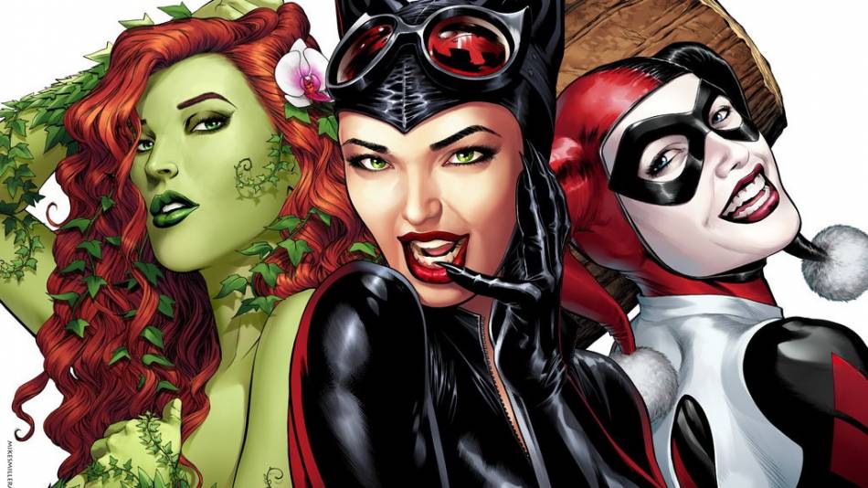 Gotham City Sirens Emma Stone e Eliza Dushku