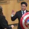 Consigliere americano alternativo: giuramento sullo scudo di Captain America