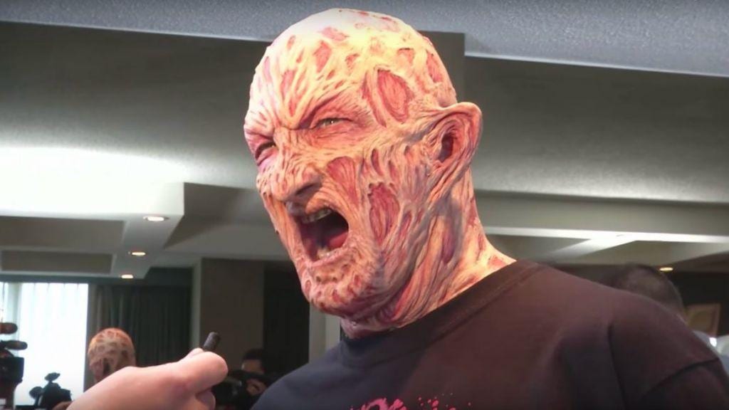 Freddy Krueger Nightmares in the Makeup Chair