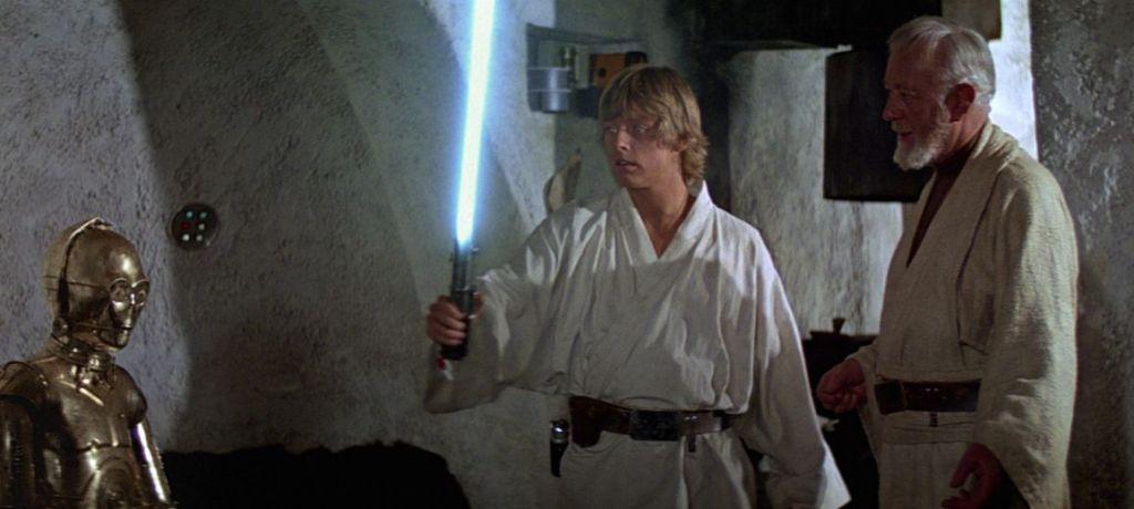 Luke Skywalker Spada Laser