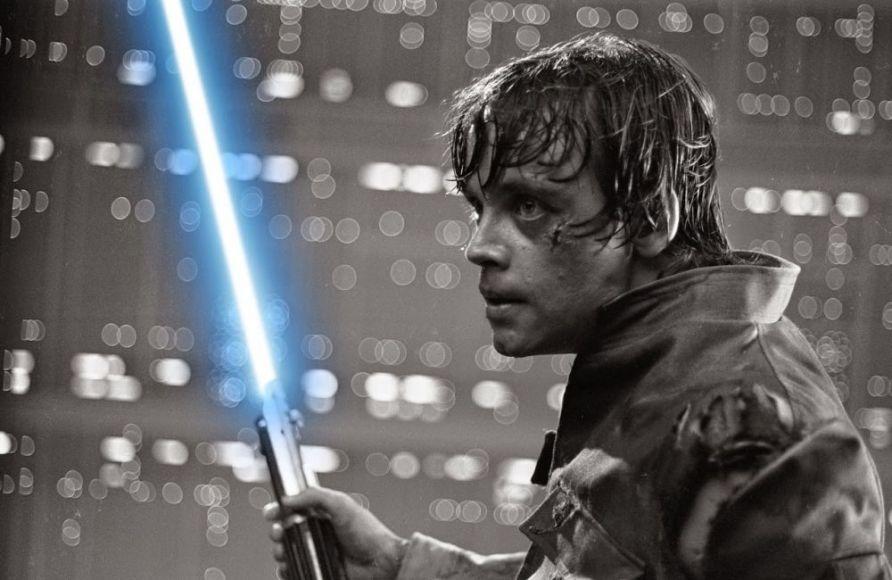 Spada laser di luke skywalker