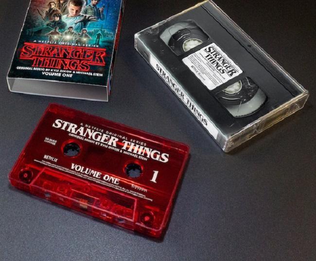 Stranger Things colonna sonora audiocassetta