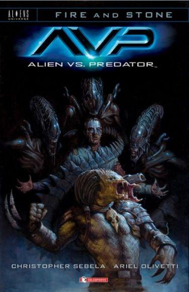 fire and stone alien vs predatore saldapress
