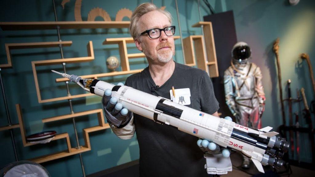 LEGO Saturn V adam savage