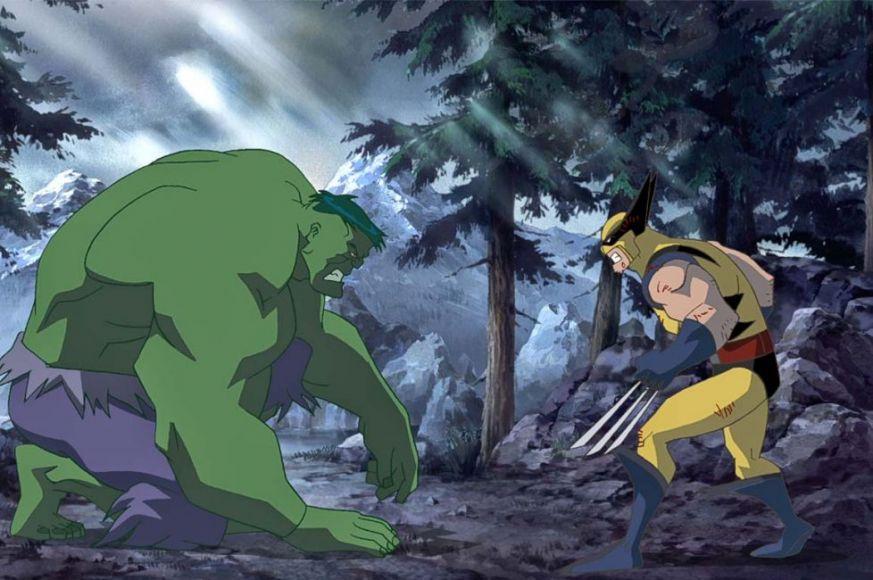 Hulk Vs Wolverine