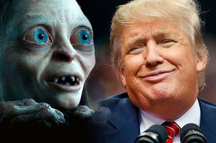 Andy Serkis Gollum trump tweet