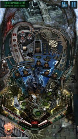 aliens vs pinball