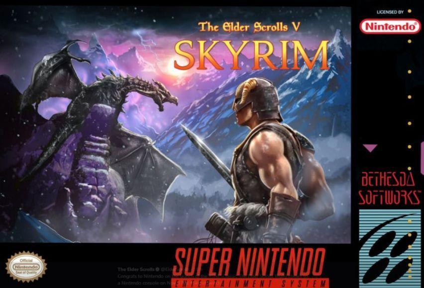 Skyrim SNES Bethesda