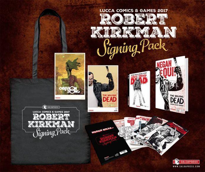 Robert Kirkman Signing Pack