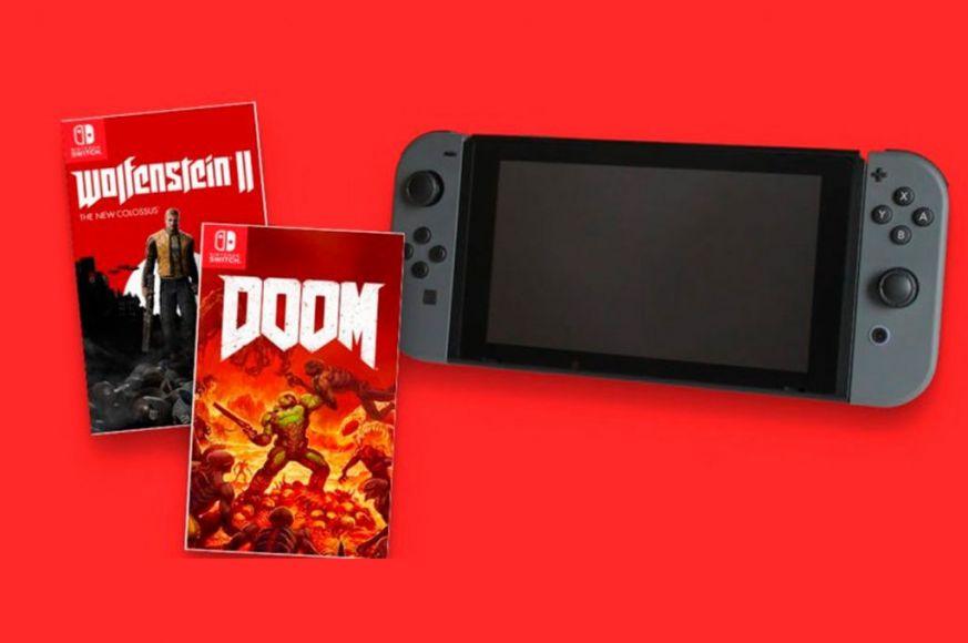 switch doom wolfenstein 2