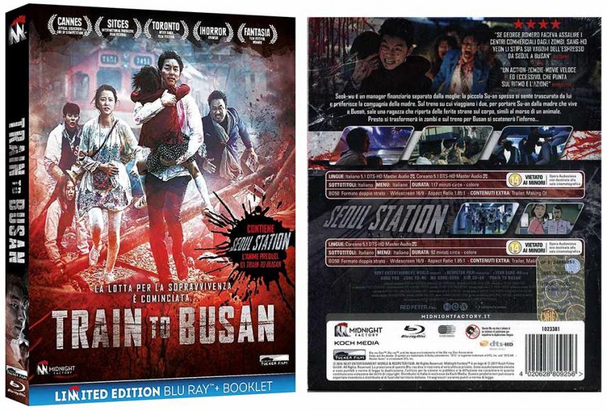 Train to Busan limited edition blu-ray