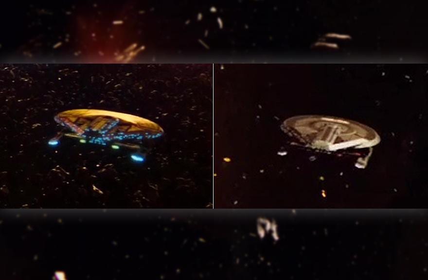 Distintivo Medico Della Flotta Stellare Star Trek Maglia A Manica - Foto 3