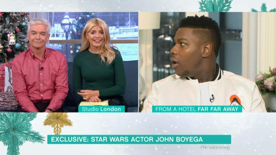 John Boyega Star Wars Gli Ultimi Jedi This Morning