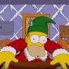 Natale anche per I Simpson