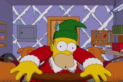 Natale anche per I Simpson