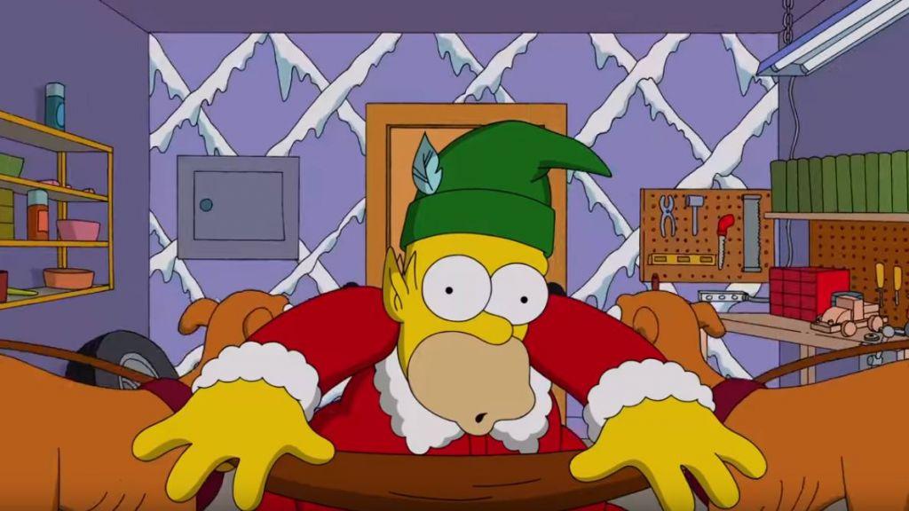 Natale anche per I Simpson