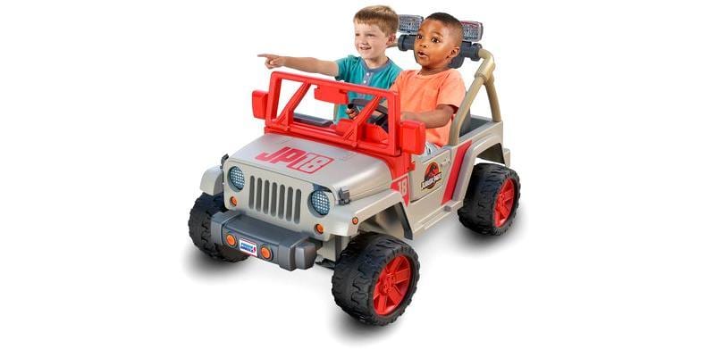 Jeep di Jurassic Park di Fisher Price