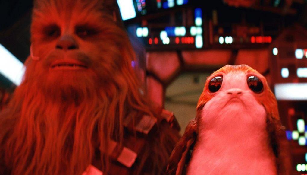 star wars chewie porg