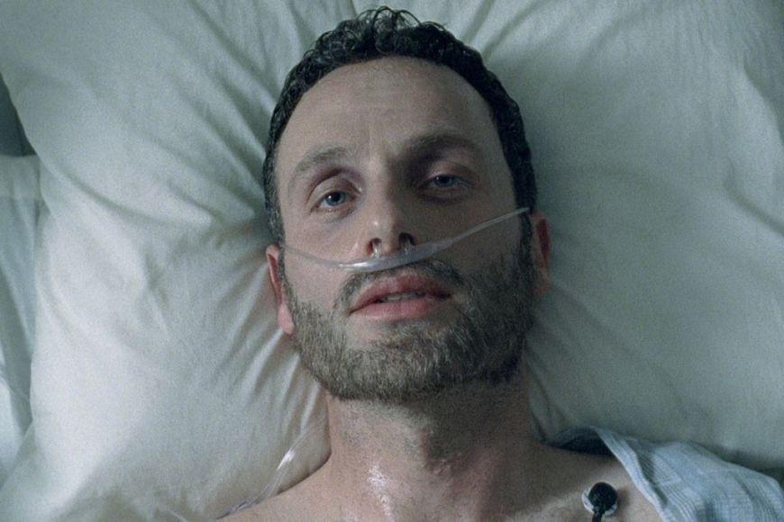 The Walking Dead Rick Grimes Coma
