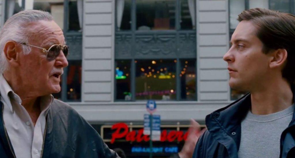 Spider-man 3 (2007), uomo in Time Square