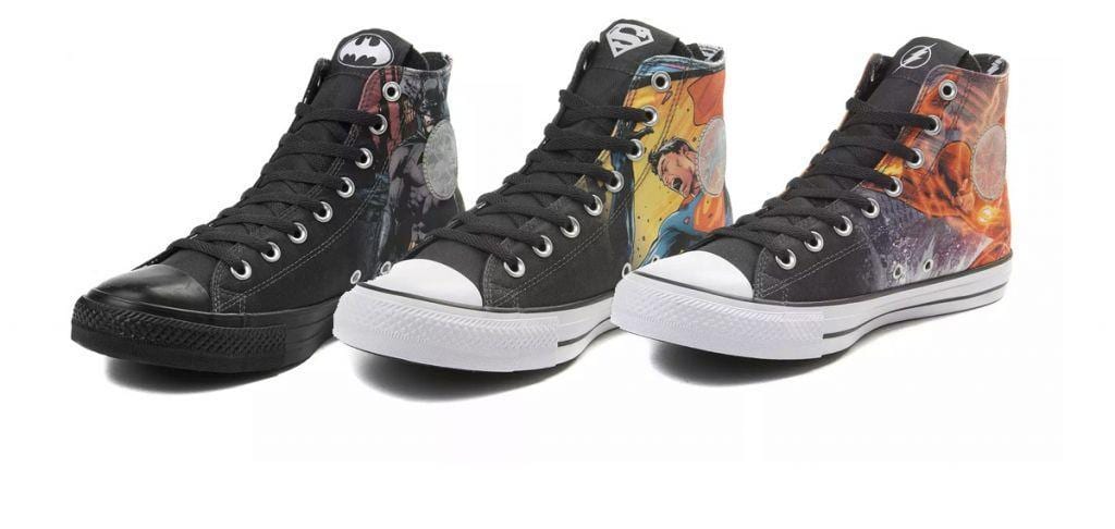 Converse All Star DC e Marvel