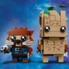 LEGO Brickheadz di Groot e Rocket