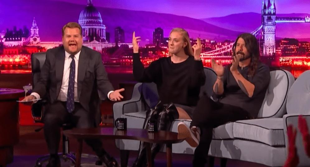 Sophie Turner James Corden Rap