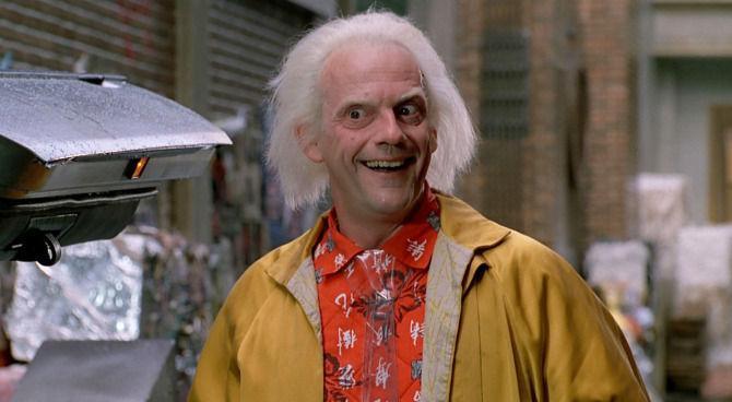 Christopher Lloyd Ritorno al Futuro Doc Brown