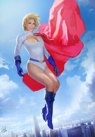 10 supereroi più forti del dc universe .power.girl