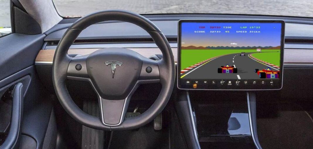 videogiochi Atari su tesla