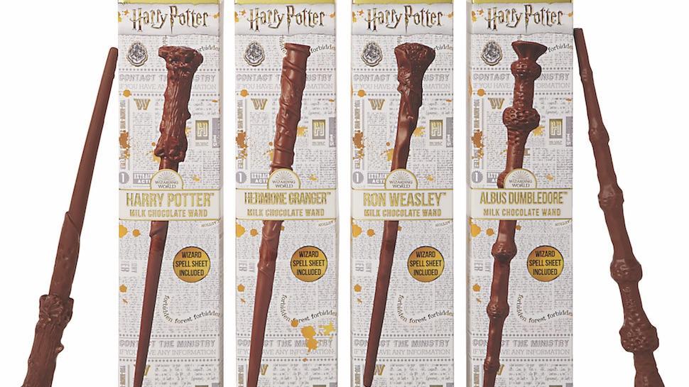Harry Potter: arrivano le repliche delle bacchette di cioccolato
