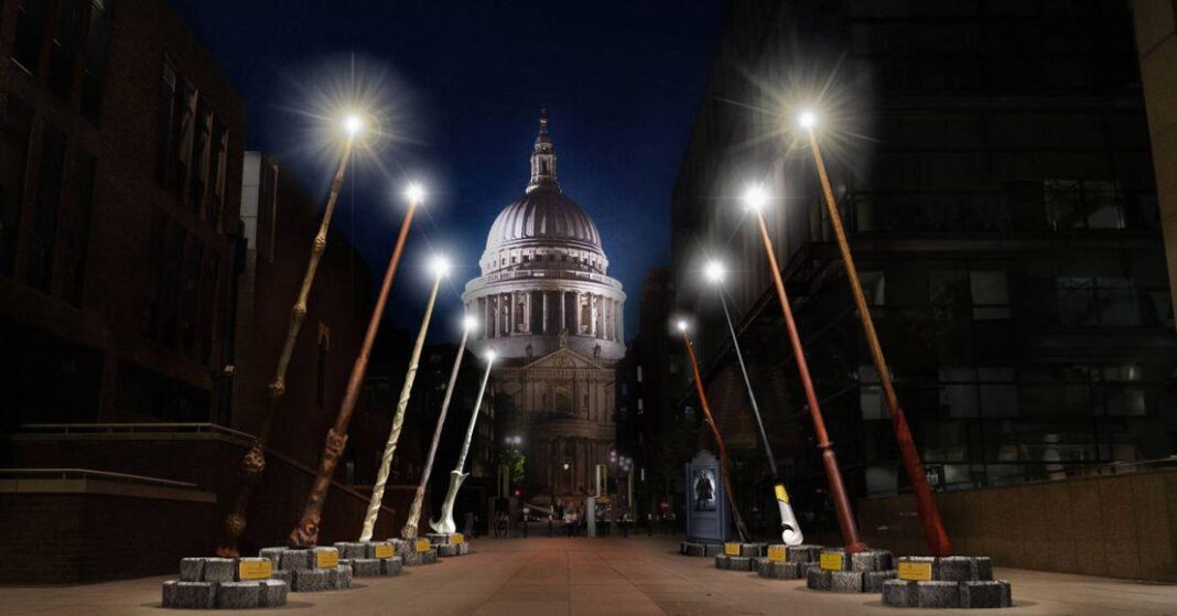 Londra i lampioni diventeranno delle bacchette magiche