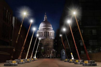 Londra i lampioni diventeranno delle bacchette magiche